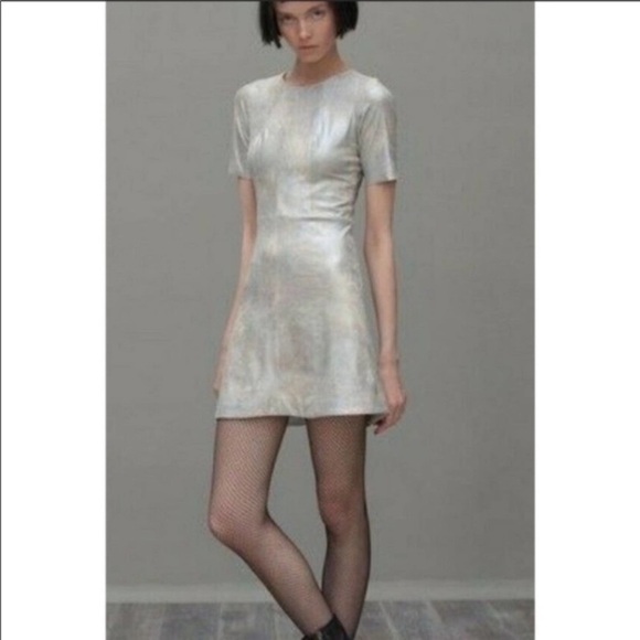 ALEXIS Roman Metallic Dress - Picture 4 of 13